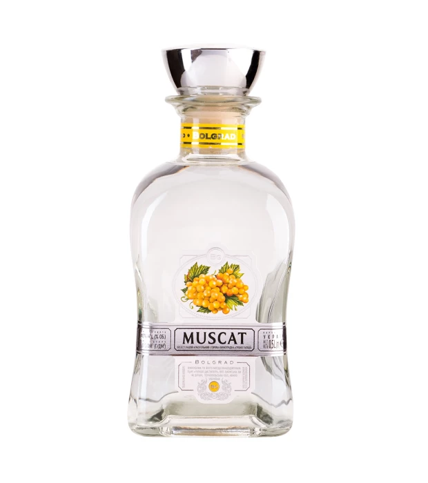 Водка фруктовица Bolgrad Muscat Мускатная 0,5л 40%