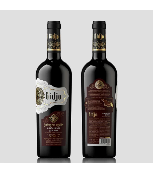 Вино Bidjo Алазанская долина красное полусладкое 0,75л 11-13% в Украине