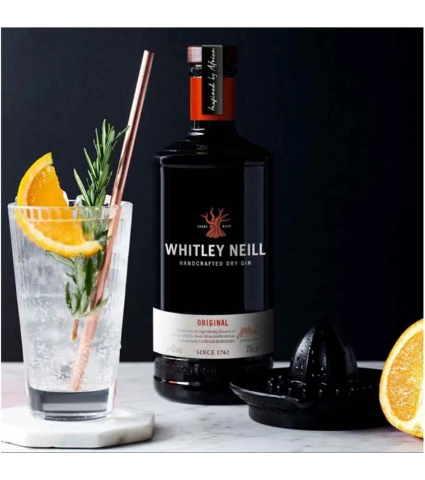 Джин Whitley Neill Dry Gin 0,7л 43% купить