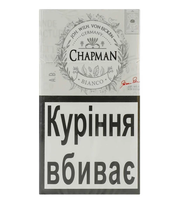 Сигареты Chapman Bianco 20 шт. в уп. 2/ 5%