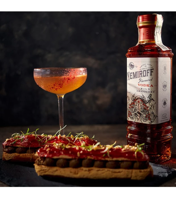 Настойка Nemiroff De Luxe Дикая Клюква Wild Cranberry 0,5л 40% купить