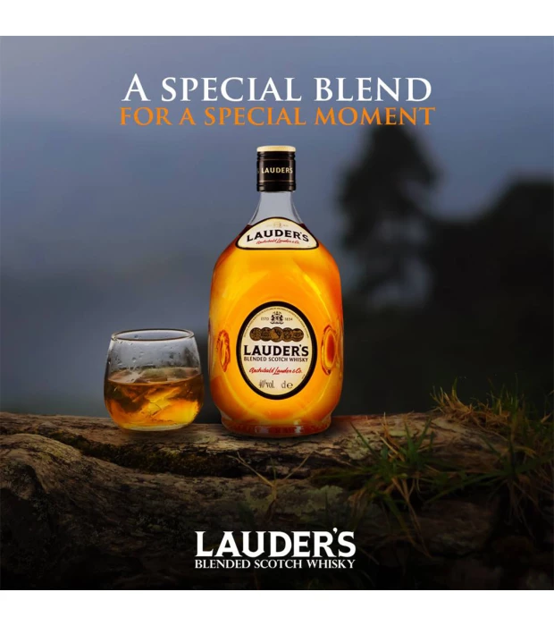 Виски Lauder's Fainest 1л 40% купить