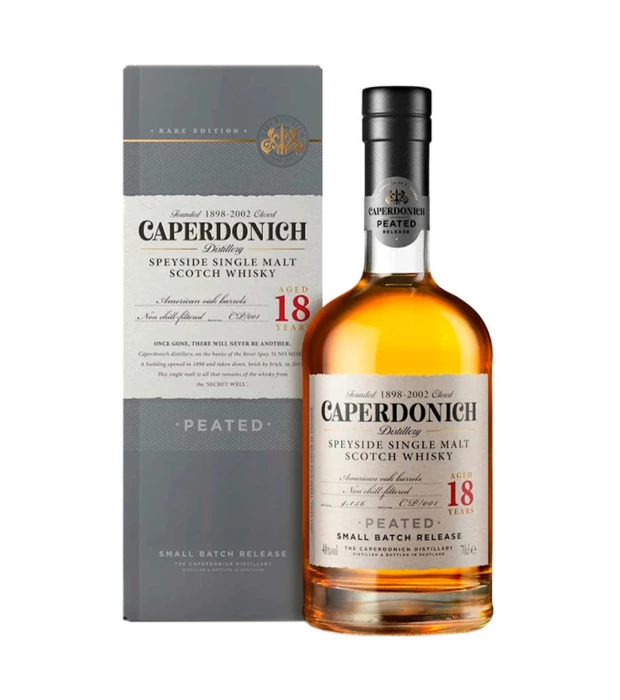 Виски Caperdonich Peated 18 лет выдержки 0,7л 48%