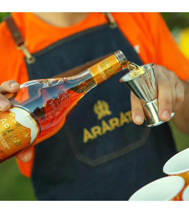 Напиток крепкий алкогольный Ararat Apricot 0,5л 30% в коробке купить