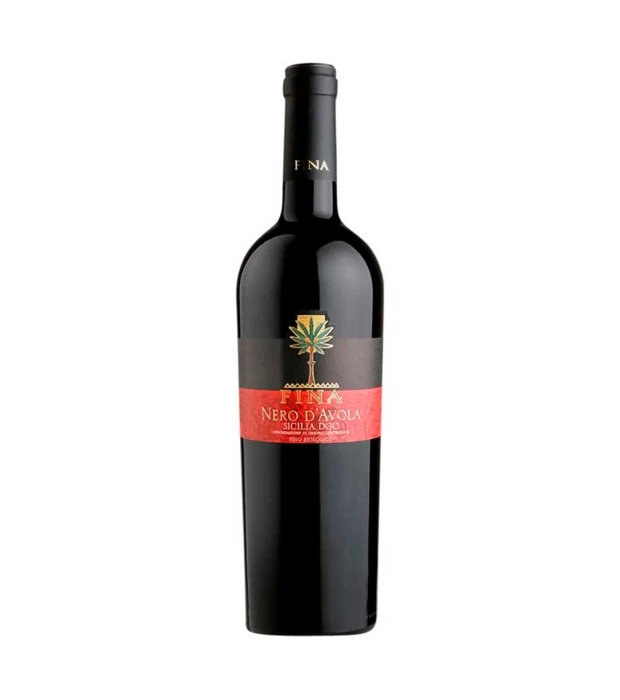 Вино Fina Nero d'Avola красное сухое 0,75л 13,5%