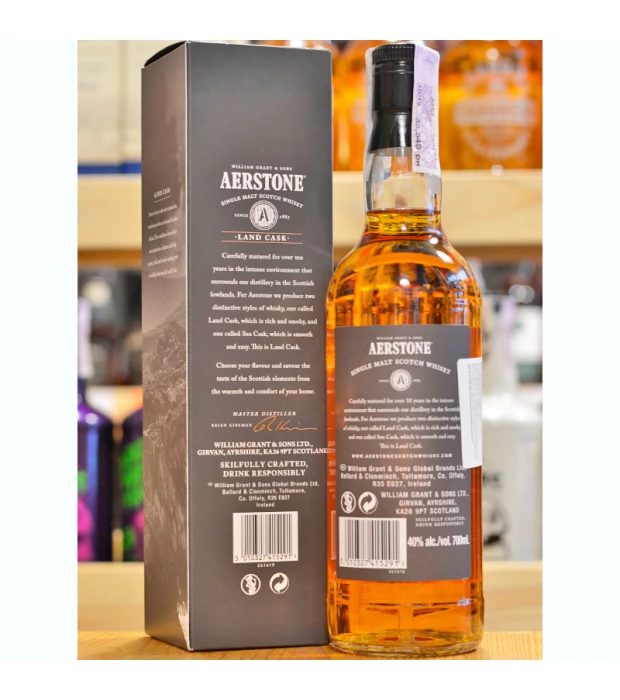 Виски Aerstone Land Cask 10 yo 0,7 л 40% купить