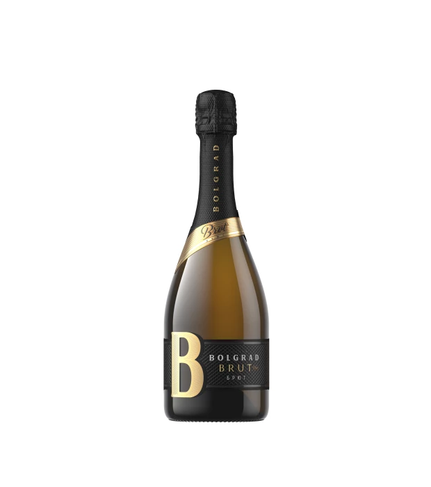 Вино игристое Bolgrad Classic белое брют 0,75л 10,5-12,5%