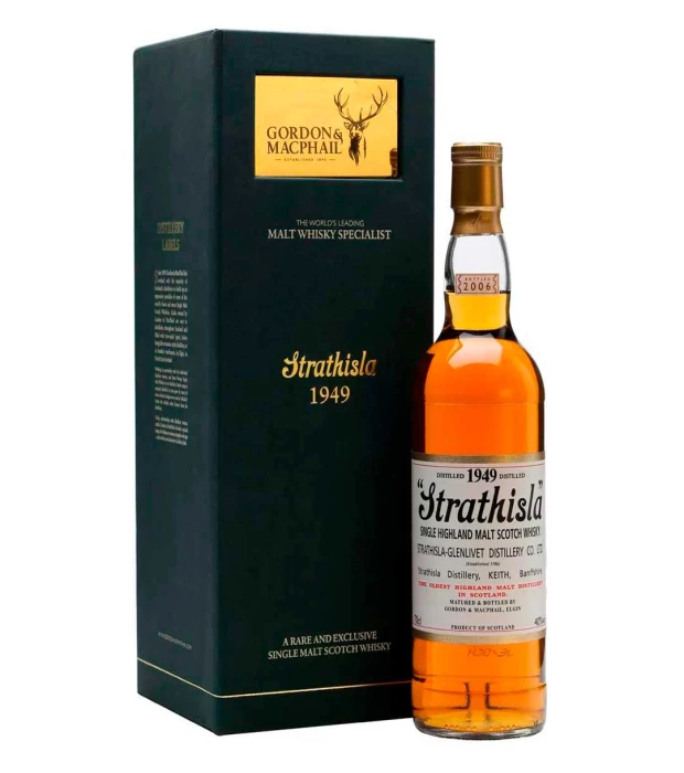 Виски односолодовый винтажный Strathisla Gordon & MacPhail 1949 0,7л 40%