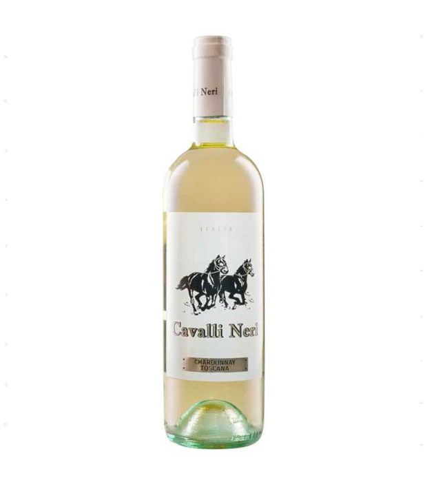 Вино Cavalli Neri Bianco Toscana IGT Chardonnay біле сухе 0,75л 12,5%