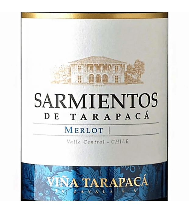 Вино Tarapaca Sarmientos Merlot красное сухое 0,75л 13% купить