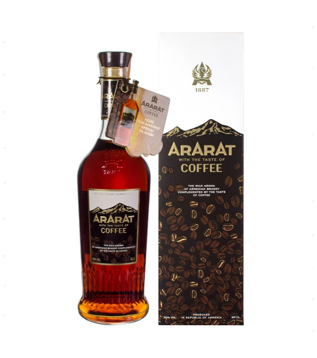 Крепкий алкогольный напиток Ararat Coffee 0,5 л 30%