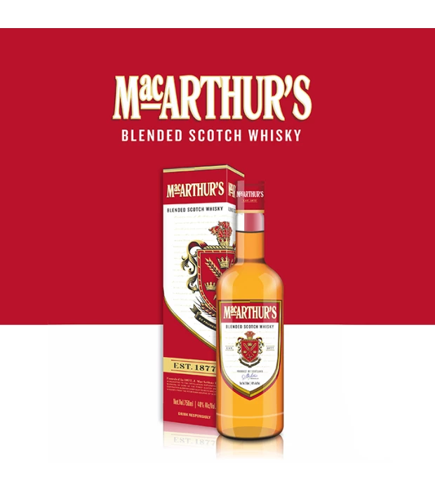 Виски MacArthur's 0,7л 40% в Украине