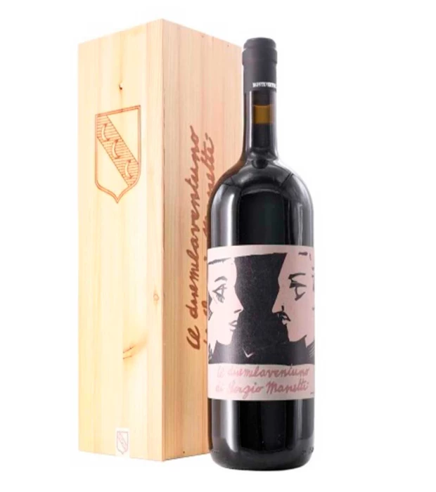 Вино красное сухое Il Duemilaventiuno di Sergio Manetti 2021 Montevertine (деревянная коробка) 1,5л 14%