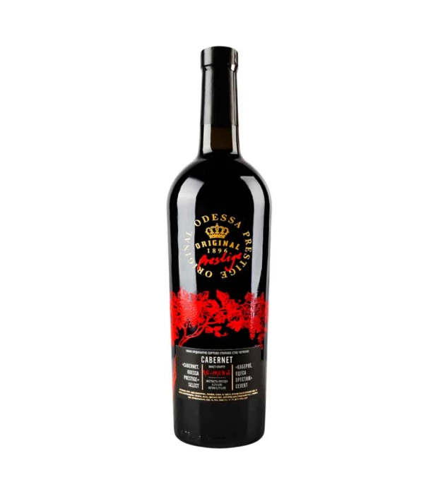 Вино Odessa Prestige Каберне червоне сухе 0,75л 9,5-14%