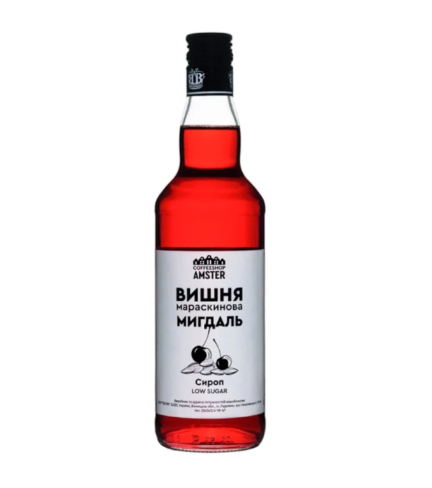 Сироп Вишня мараскиновая-миндаль 0,5л