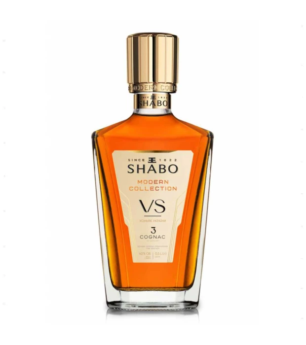 Коньяк Украины Shabo Modern Collection VS 3 года выдержки 0,5л 40%