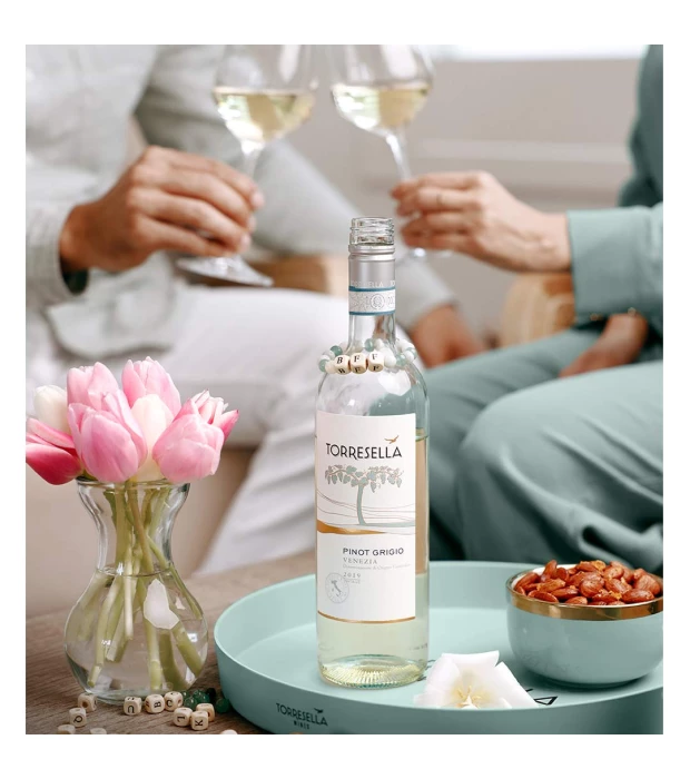 Вино Torresella Santa Margarita Pinot Grigio белое сухое 0,75л 12% купить