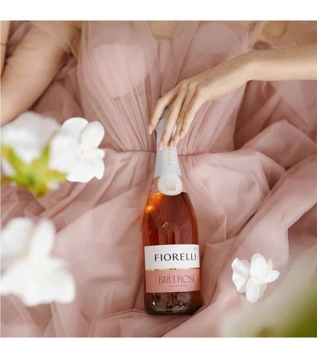 Вино игристое Fiorelli Brut Rose в коробке 0,75л 11% купить