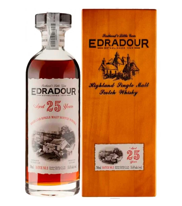 Виски односолодовый Edradour 25yo 0,7л 55,6%
