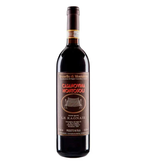 Вино Le Ragnaie Brunello di Montalcino C. Montosoli 2020 червоне сухе 0,75л 13%