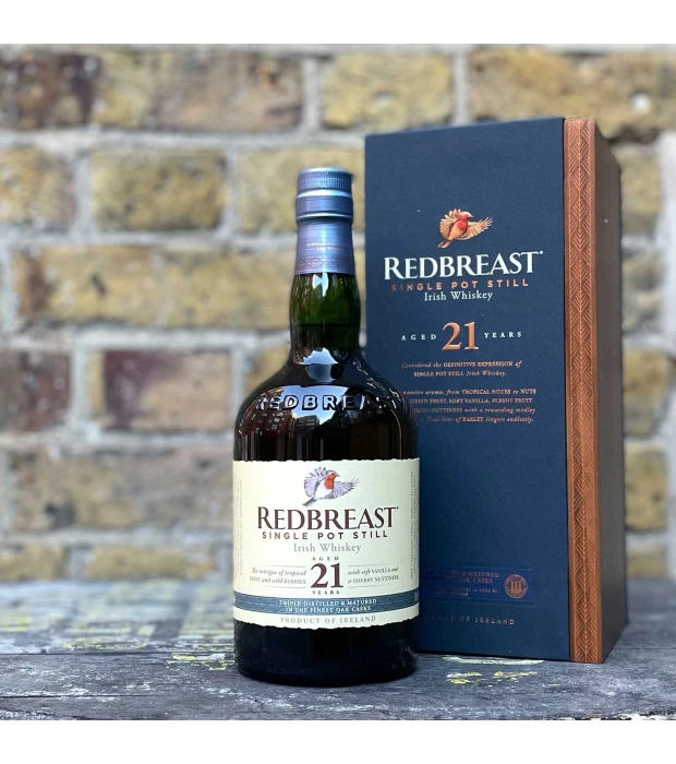 Виски Redbreast 21 год выдержки 0,7л 46% в подарочной упаковке купить