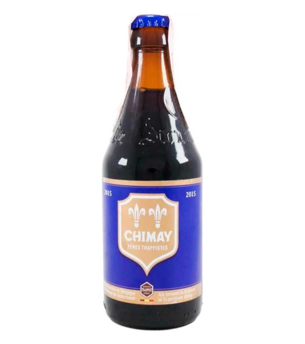 Пиво темное нефильтрованное непастеризованное Шимай Блю 330мл 9%