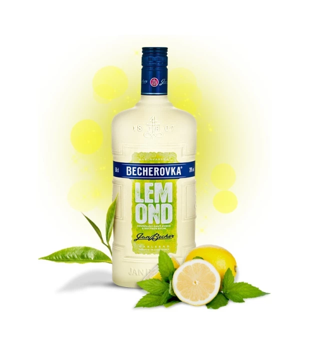 Ликерная настойка на травах Becherovka Lemond 1л 20% купить