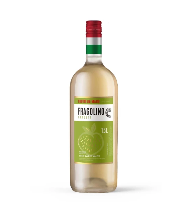 Напій винний Frutti De Maro Fragolino Foresta білий напівсолодкий 1,5л 8-8,5%