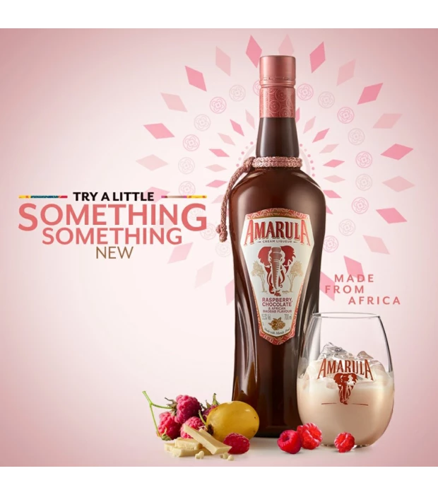 Крем-ликер Amarula Raspberry Chocolate and African Baobab 0,7л 15,5% в Украине