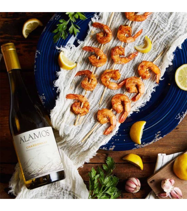 Вино Alamos Chardonnay біле сухе 0,75л 13,5% купити
