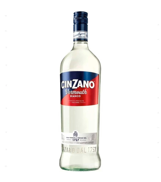 Вермут Cinzano Bianco полусладкий 1л 15%