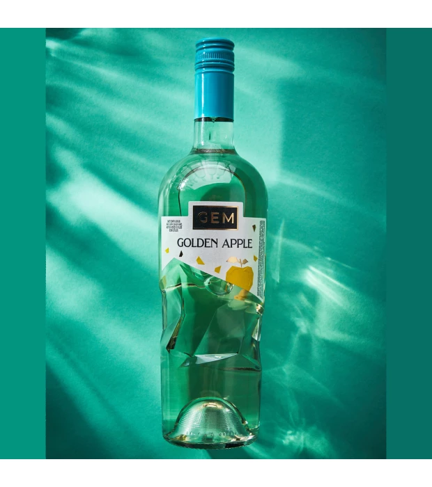Напиток винный слабоалк. GEM Golden Apple газированный полусладкий белый (2558) 0,75л 6,9% купить