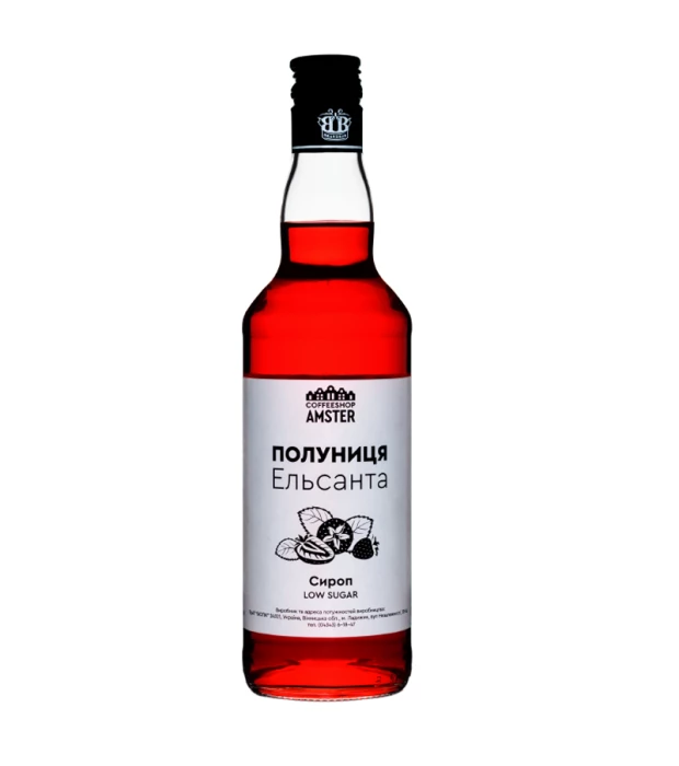 Сироп Клубника Эльсанта 0,5л
