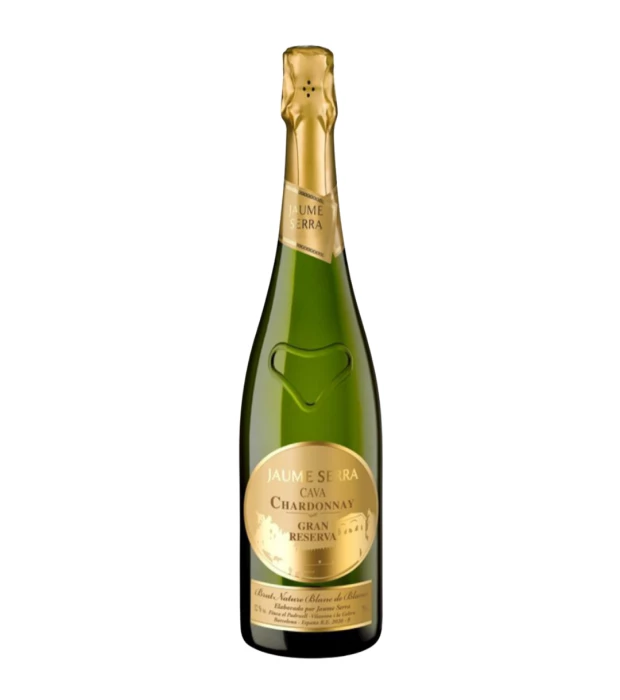 Вино игристое белое брют-натюр Jaume Serra Cava Gran Reserva Chardonnay Brut Nature 0,75л 11,5%