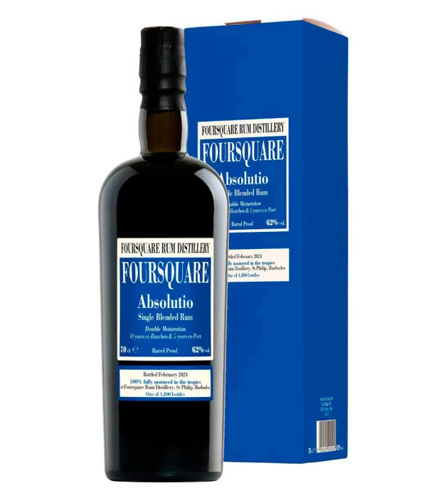 Ром премиальный Foursquare Absolutio 0,7л 62%