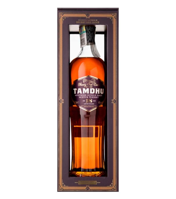 Виски односолодовый Tamdhu 18 Years Old янтарный 0,7л 46,8%