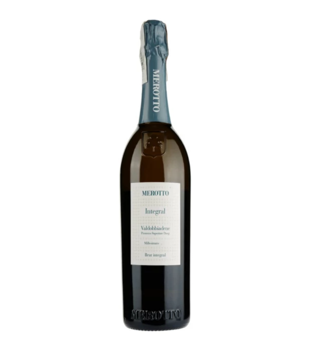 Вино ігристе біле брют Merotto Integral Prosecco Superiore Brut Millesimato 0,75 л 11,5%