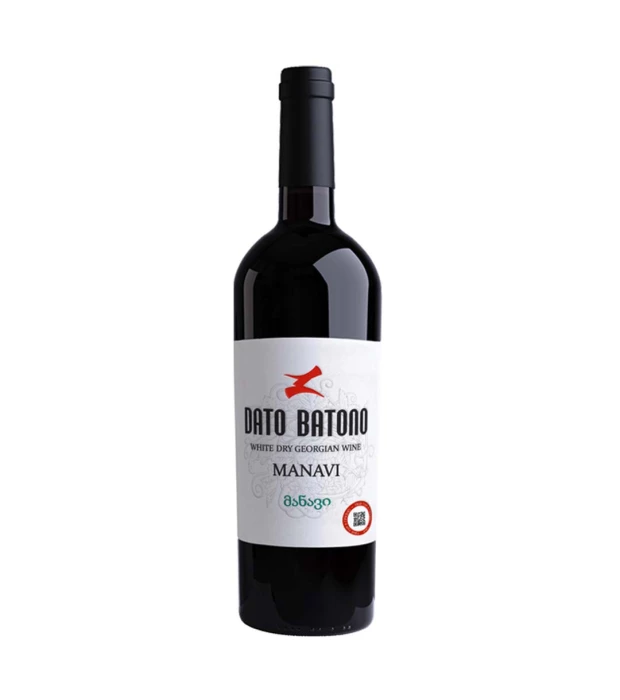 Вино Dato Batono Манави белое сухое 0,75л 11-12%