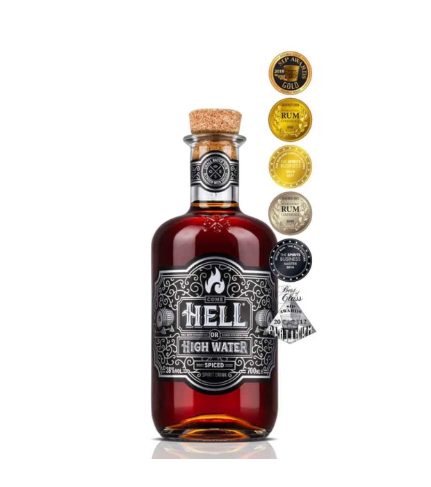 Ром Hell or High Water Spiced 0,7л 38% купить