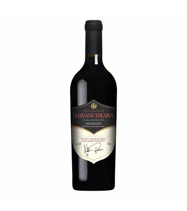 Вино Special Collection Хванчкара красное полусладкое 0,75л 11-12,5%