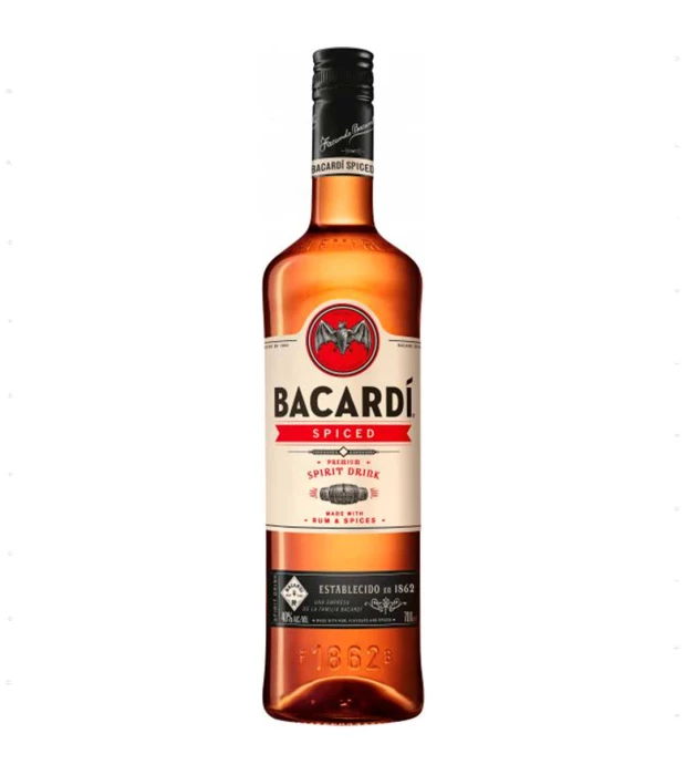 Ром Bacardi Spiced 12 месяцев выдержки 1л 40%