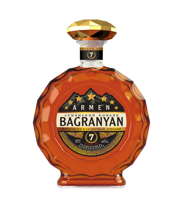 Коньяк Armen Bagranyan 7 років витримки 0,5л 40%