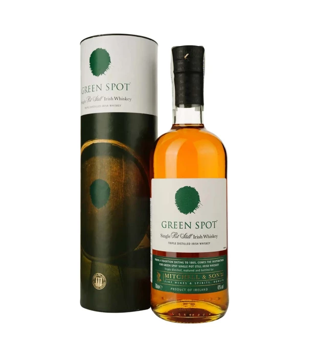 Виски Mitchells Green Spot в подарочной упаковке 0,7 л 40%