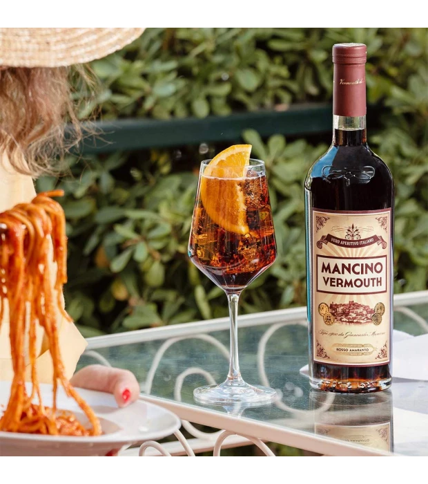 Вермут Mancino Rosso Amaranto красный сладкий 0,75л 16% купить