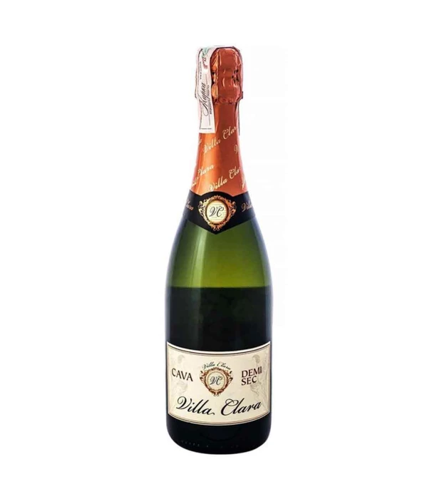 Вино игристое Villa Clara Cava Semi Seco белое сухое 0,75л 11,5%