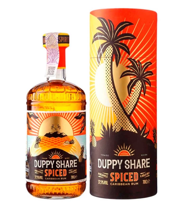 Ром Duppy Share Spiced 0,7л 37,5%