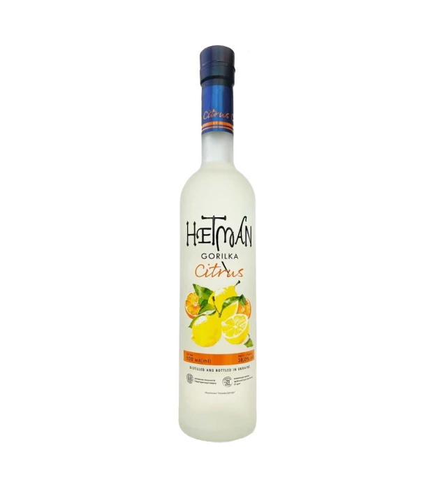 Настойка Гетьман Цитрус Hetman Citrus 0,5л 38%