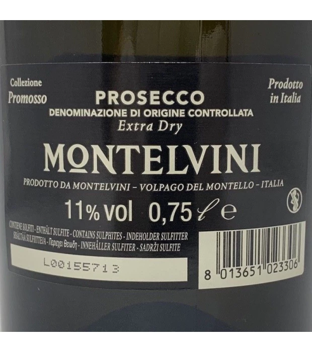 Вино игристое Prosecco DOC Extra Dry White сухое Promosso 0,75л 11,5% купить