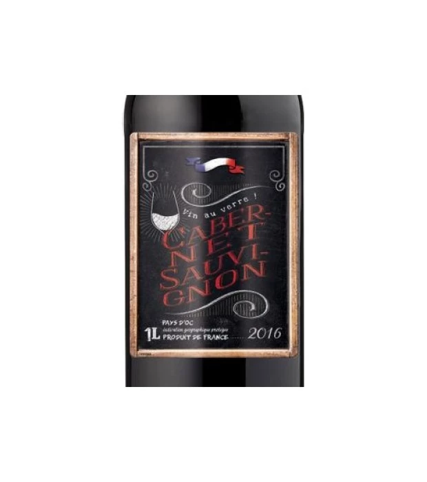 Вино Grand Restaurant Chic Cabernet Sauvignon красное сухое 1л 13% купить