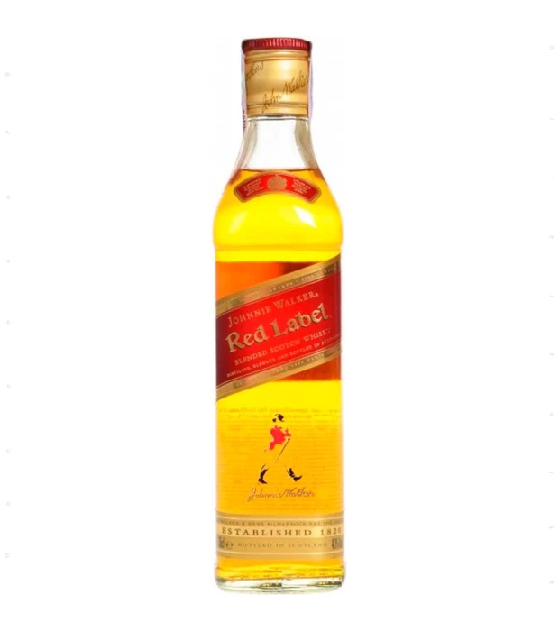 Віскі Johnnie Walker Red label витримка 4 роки 0,35 л 40%